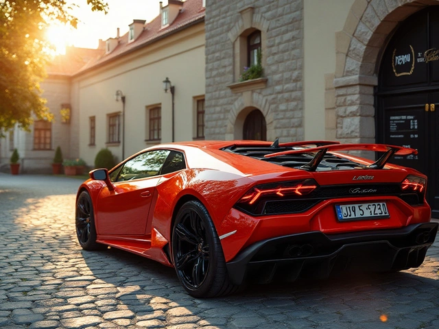 Cena půjčení Lamborghini: Co potřebujete vědět